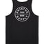 Oath Tank Top - Brixton2072BW - Black/White - L