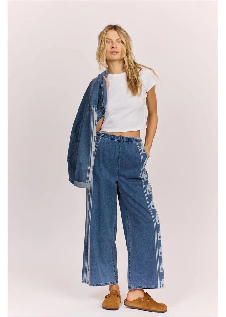 OCEAN BOUND PANT - SissterG312BOCE-VINTAGE BLUE-XS