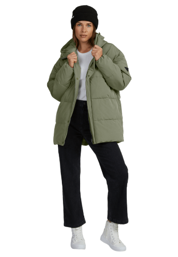 Ocean Ways Puffer - RoxyURJJK03032 - GZC0 - Agave Green - L