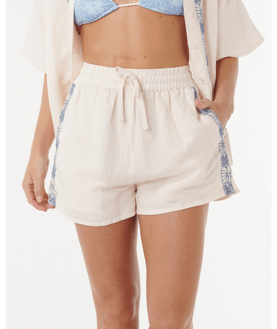 OCEANIC EMBROIDERED SHORT