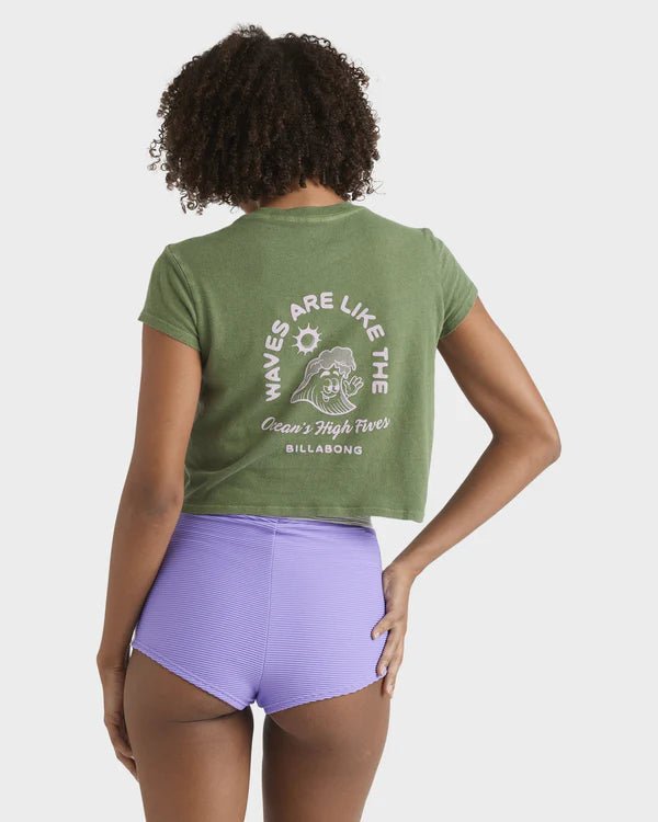 OCEANS GREATEST TEE -Billabong24B353583-LUV ARMY-XS/6