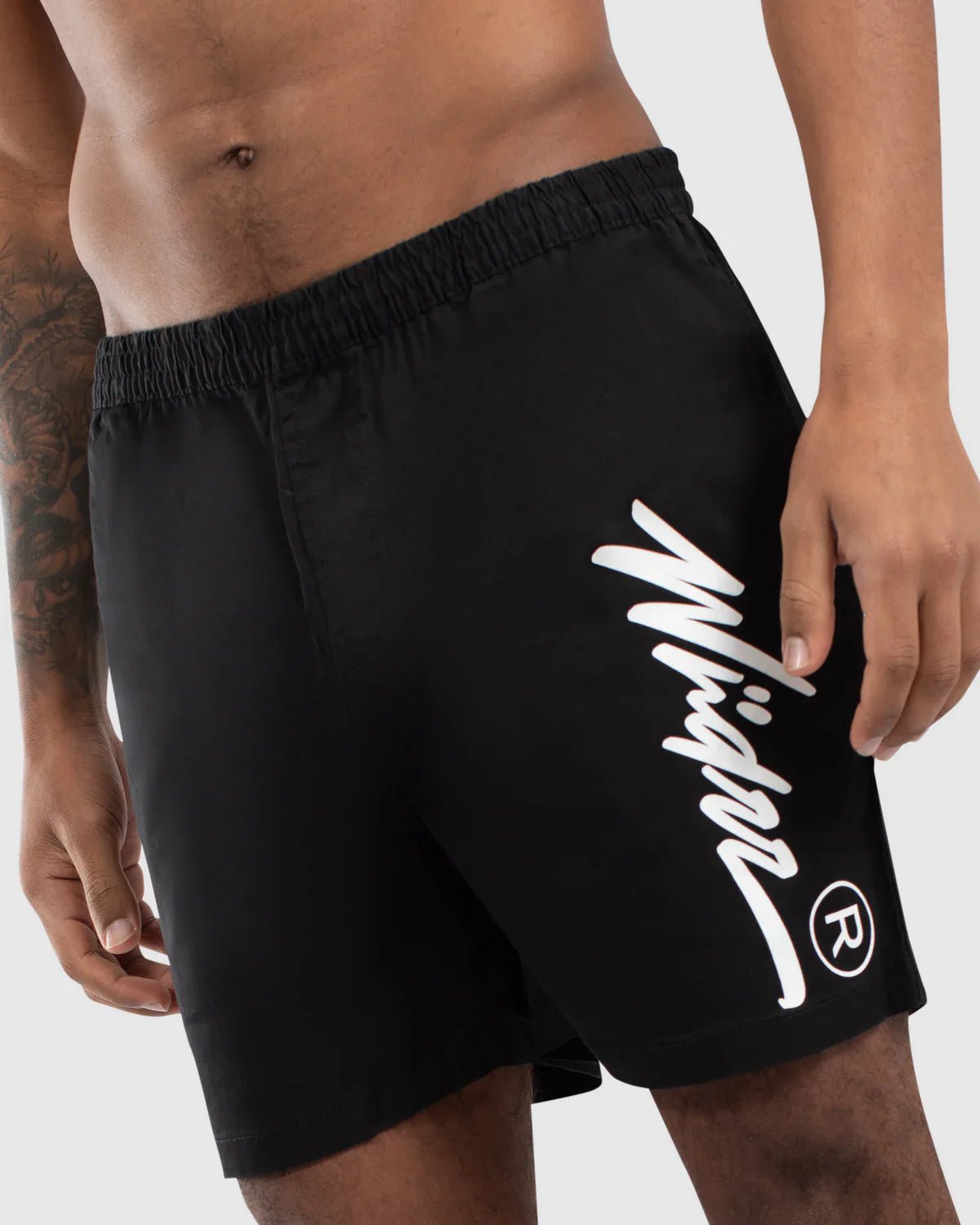 Offend Beach Short - WNDRRw2ik014blk - Black - L