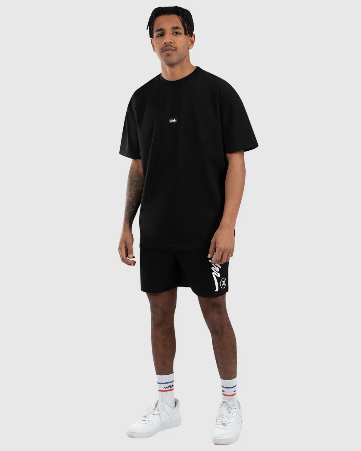 Offend Beach Short - WNDRRw2ik014blk - Black - L