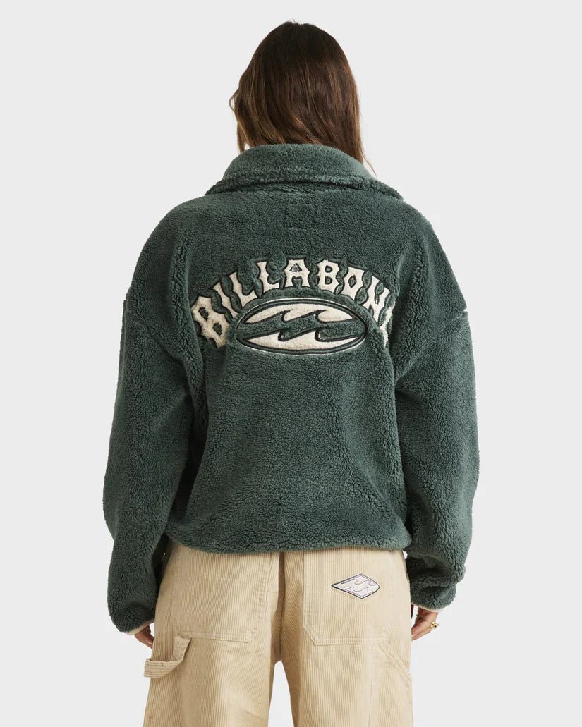 Old Days Half Zip Crew - BillabongUBJFT00267 - FRS - Forest - L