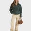 Old Days Half Zip Crew - BillabongUBJFT00267 - FRS - Forest - L