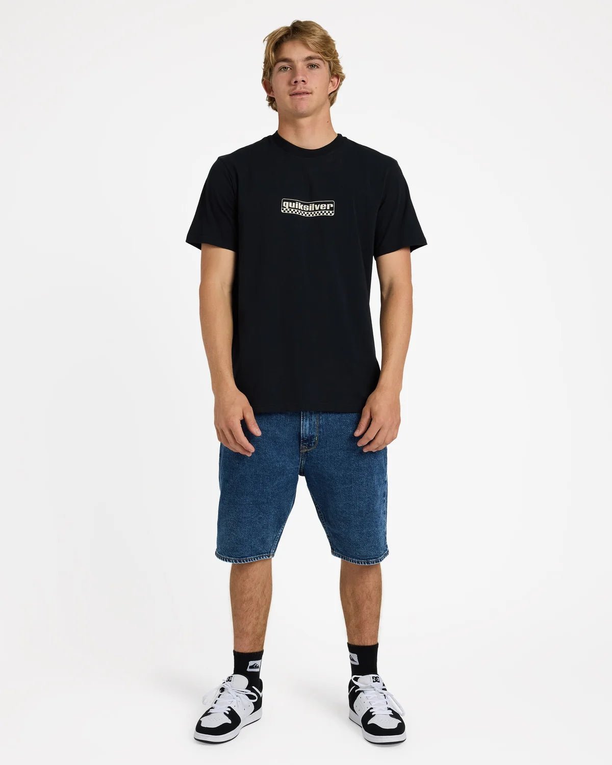 OLD SKOOL SS TEE -QuiksilverUQYZT05844-WHITE-XS