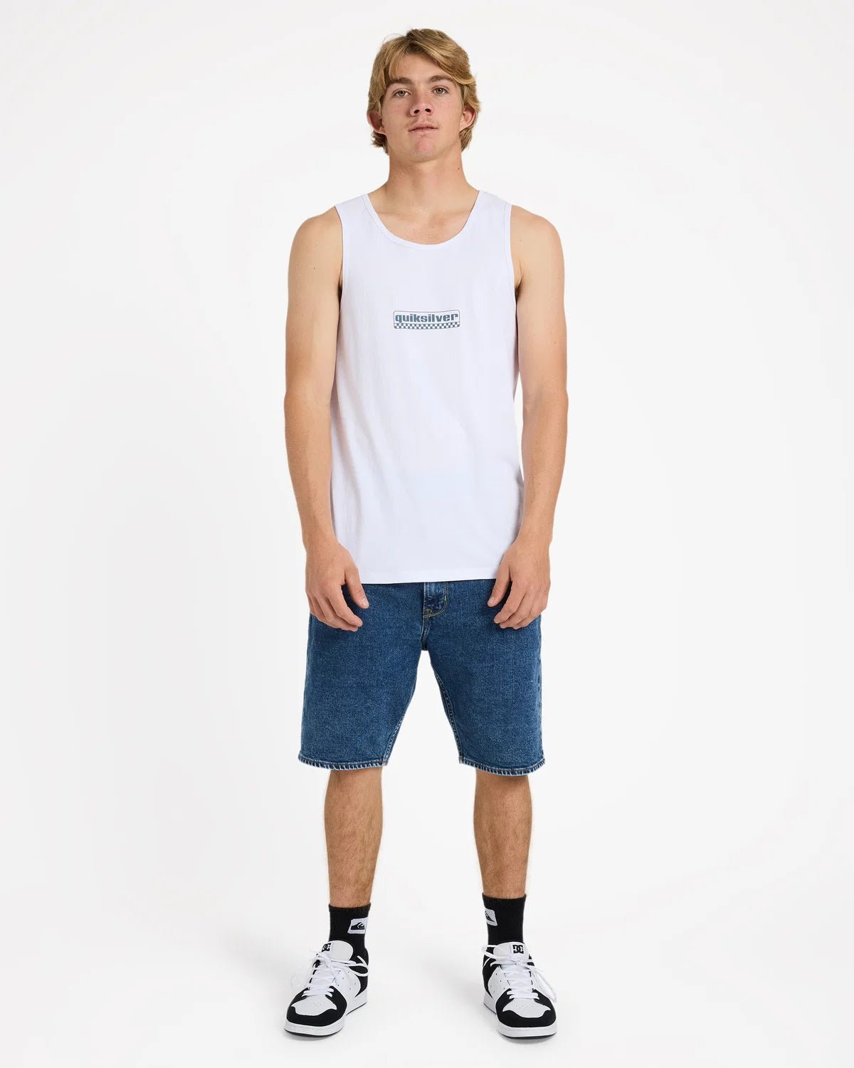 OLD SKOOL TANK -QuiksilverUQYZT05850-DARK NAVY-L