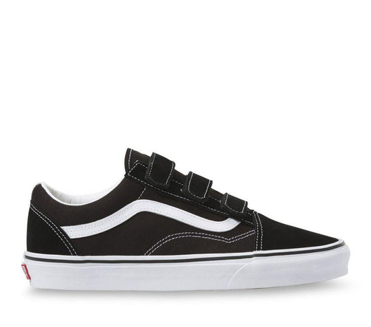 Old Skool V Suede/Canvas Black/True White 8