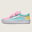 Old Skool V Kids Pastel Glitter/Multi Coloured - VansVN000CYAZQP.MUL - Multi Coloured - 11