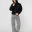 ON AND ON POLAR FLEECE PUFFER JACKET - RustyJKL0508-BLACK-06