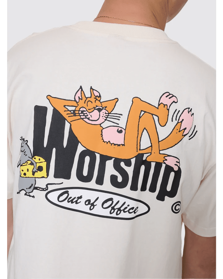 On Leave Tee - WorshipPA26-110A-Zine-M