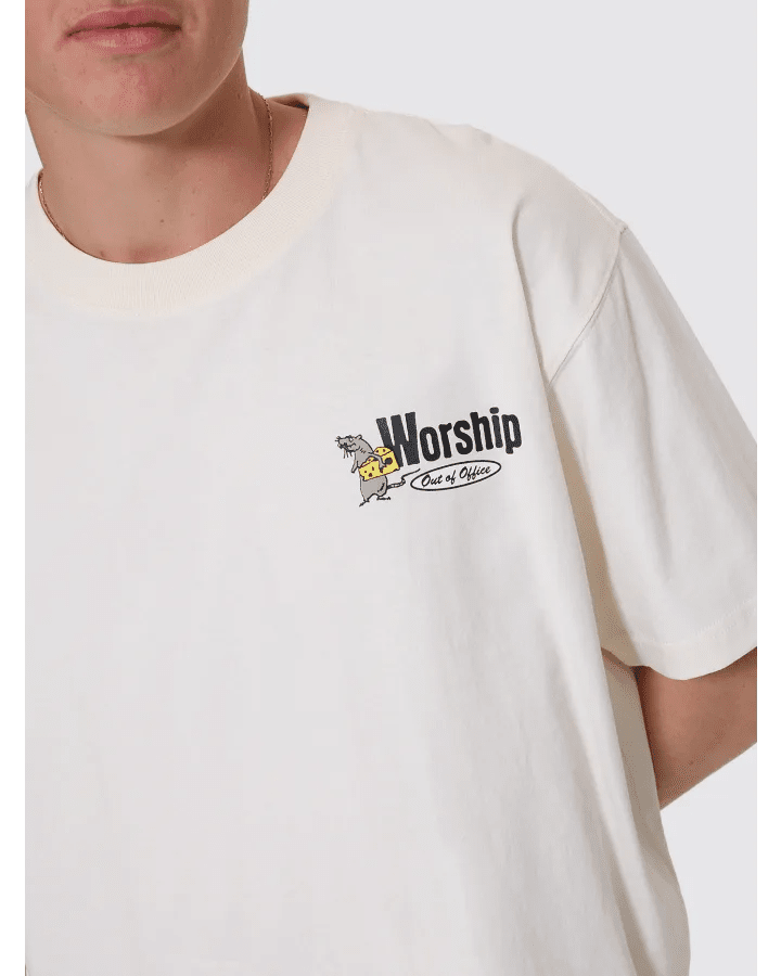 On Leave Tee - WorshipPA26-110A-Zine-M