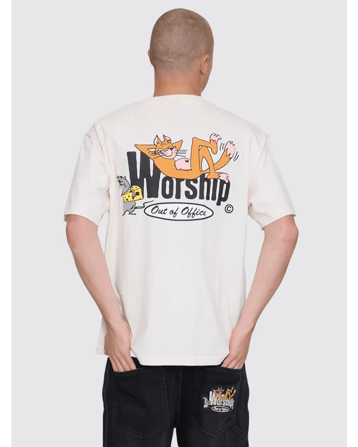 On Leave Tee - WorshipPA26-110A-Zine-M