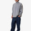 On The Range Quater Zip Polar Fleece - ThrillsTA25 - 241A - White Marle - L