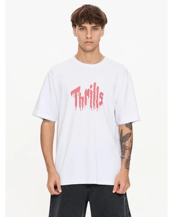 Once Bitten Twice Shy - Oversized Fit Tee - Thrills210000180704