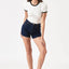 Original Short Alina Blue - Three By One14842 - 219 - Dark Blue - 24