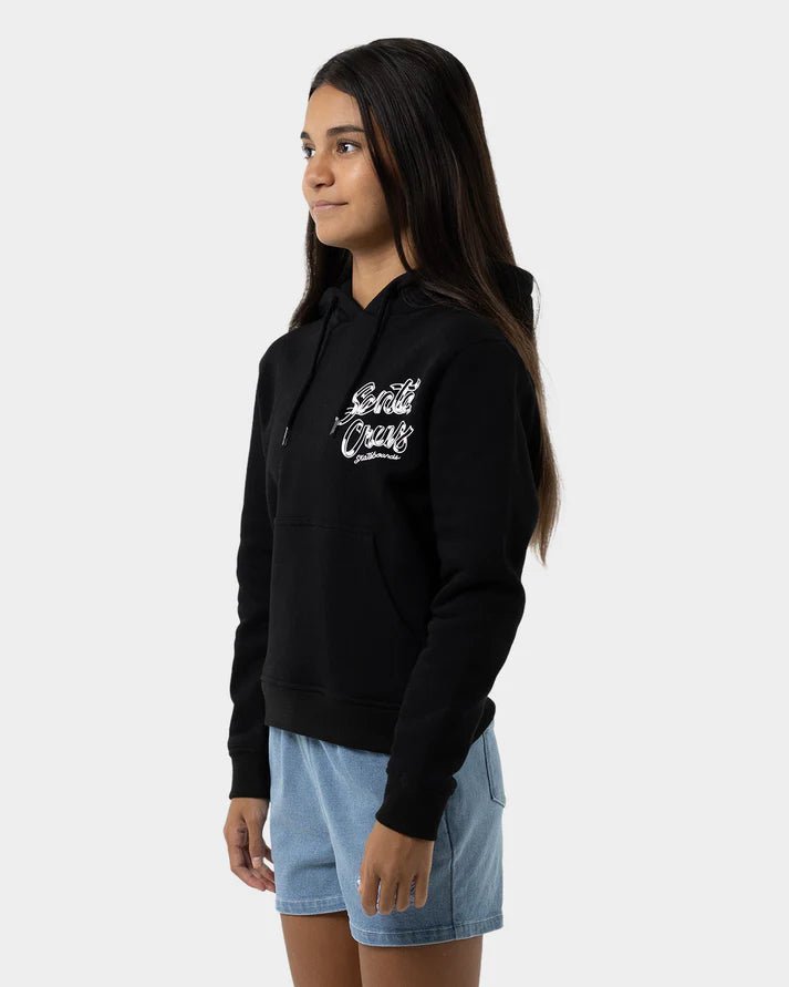 OS RIBBON SCRIPT CHEST HOODIE -Santa CruzSG126-HO04-BLACK-8