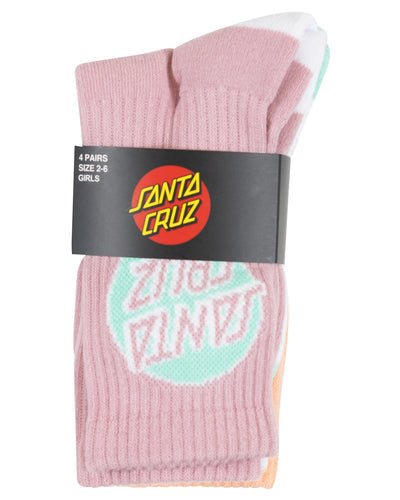 Other Dot Crew Sock 4 Pack -Santa CruzSG126-SO01