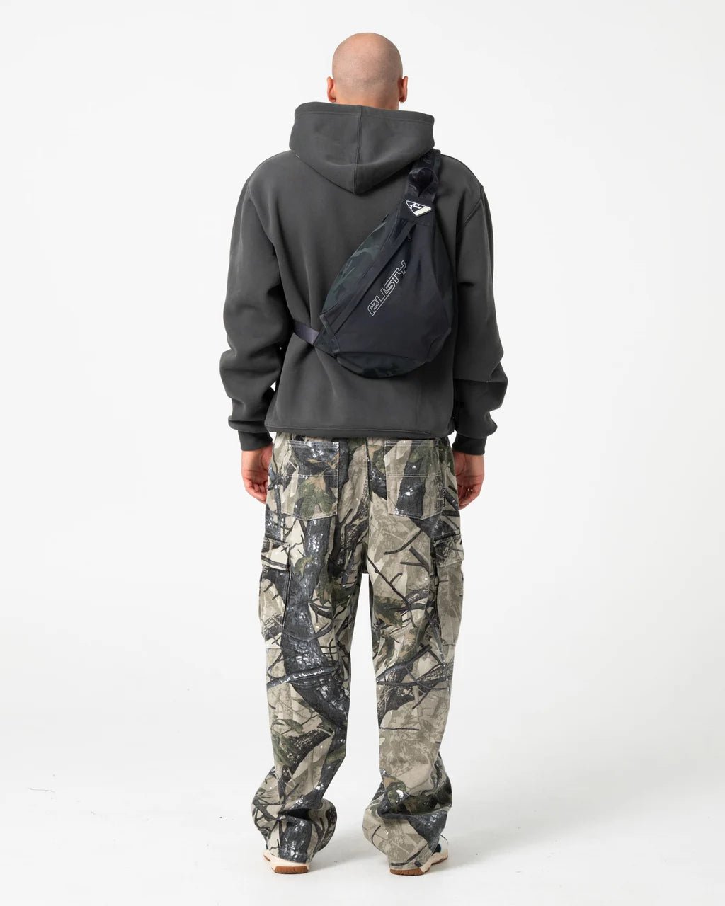 OUTLINER HOODED FLEECE - RustyFTM1202-CARBON-S