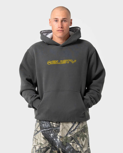 OUTLINER HOODED FLEECE - RustyFTM1202-CARBON-S
