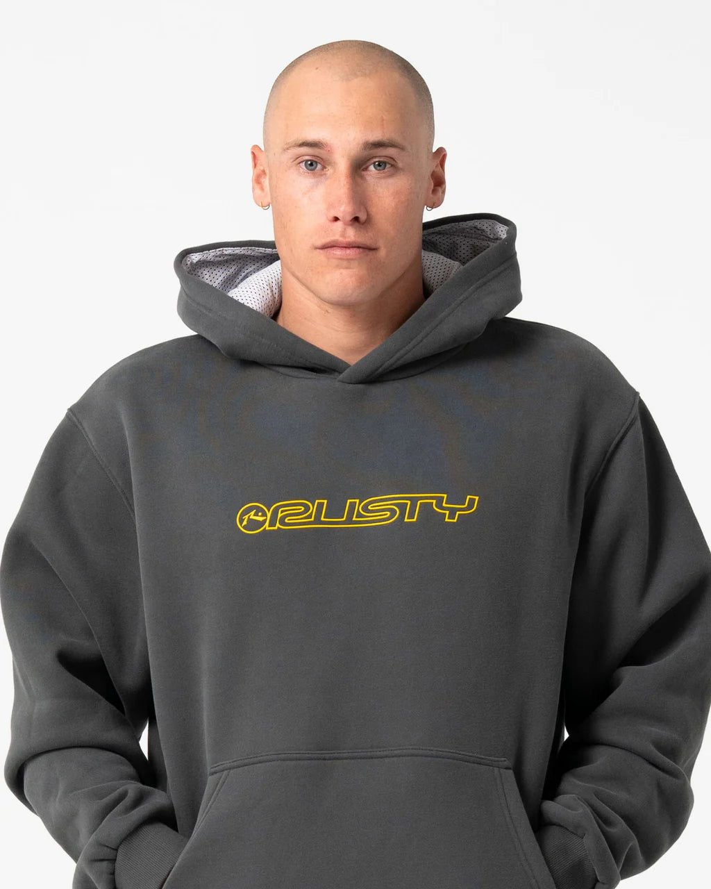 OUTLINER HOODED FLEECE - RustyFTM1202-CARBON-S
