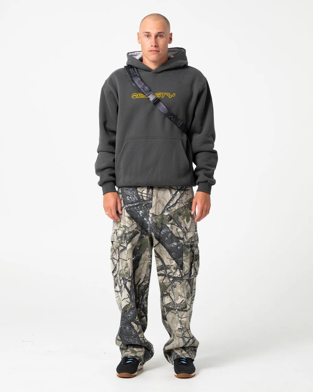 OUTLINER HOODED FLEECE - RustyFTM1202-CARBON-S