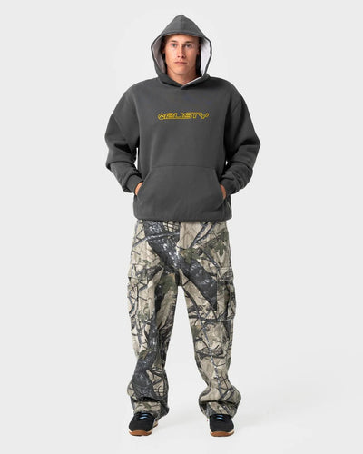 OUTLINER HOODED FLEECE - RustyFTM1202-CARBON-S