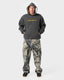 OUTLINER HOODED FLEECE - RustyFTM1202-CARBON-S