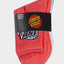 OVAL DOT MID SOCK 3 PACK - Santa CruzSG225 - SO04 - ROSE - WHITE - OCEAN