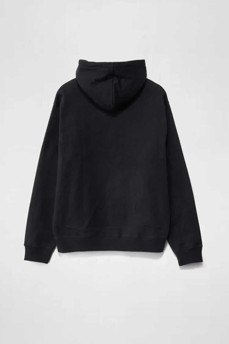 Oval Script Hood - XlargeXL025W2201 - Black - L