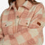 Over And Above - RoxyURJPF03008 - TJB8 - Paradiso Plaid Cafe Creme - L