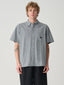 Oxford Classic S/S Shirt - S DoubleSD024S3400 - Pool Blue Check - L