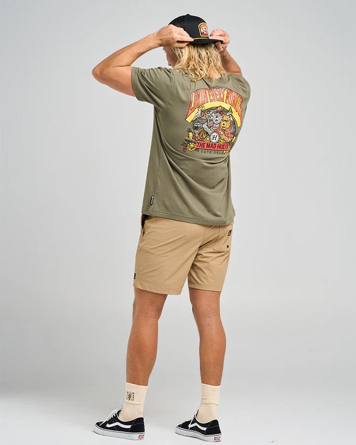 OZ STRAYA | SS TEE - The Mad HueysH425M01008-OLIVE-S
