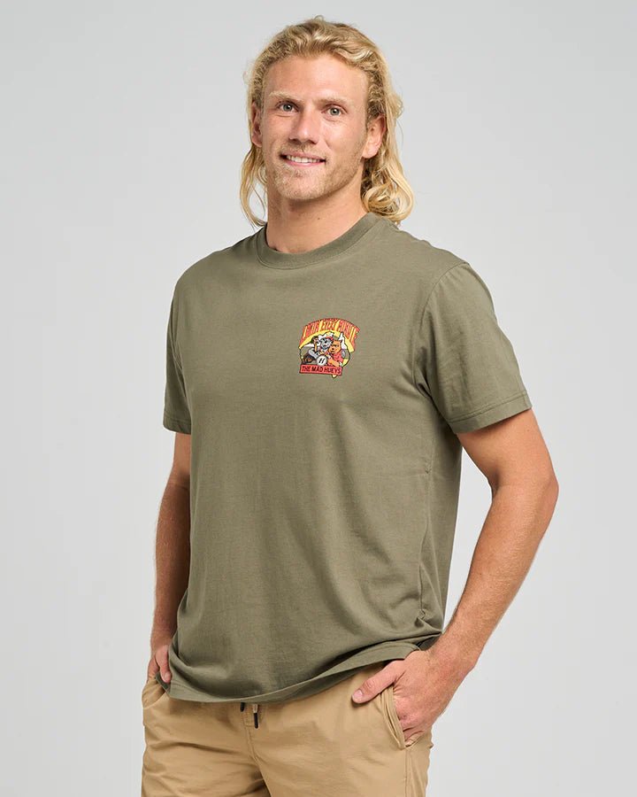 OZ STRAYA | SS TEE - The Mad HueysH425M01008-OLIVE-S
