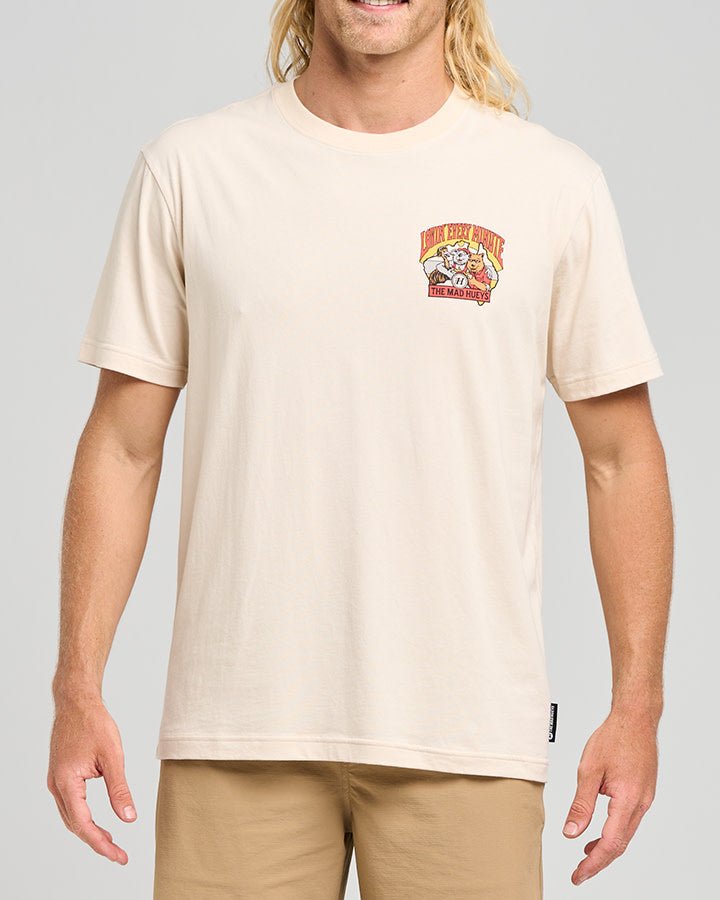 OZ STRAYA | SS TEE - Mad HueysH425M01008 - CEMENT - XL