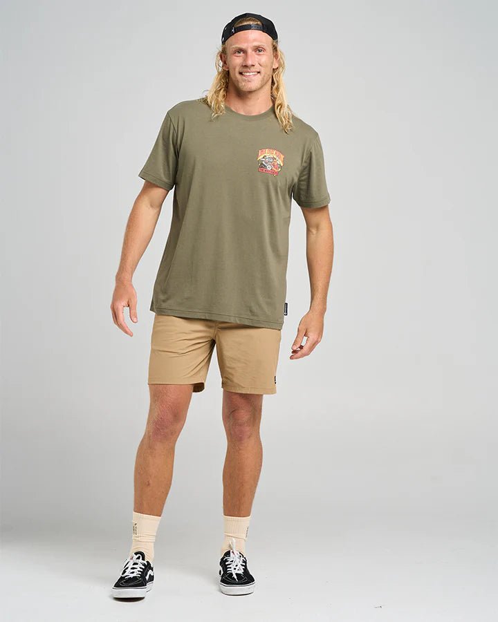 OZ STRAYA | SS TEE - The Mad HueysH425M01008-OLIVE-S