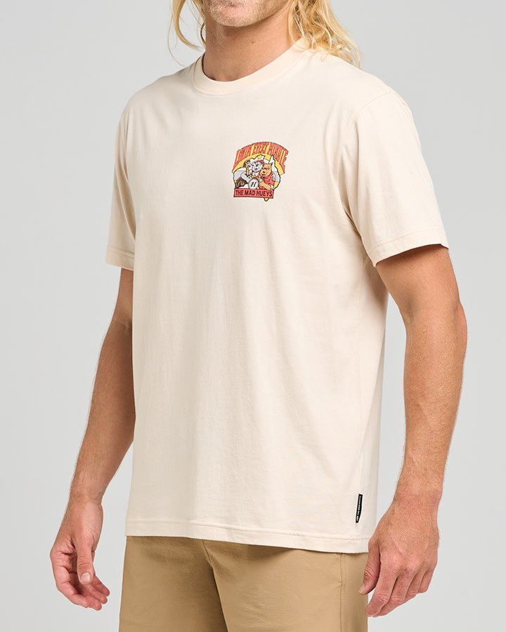 OZ STRAYA | SS TEE - Mad HueysH425M01008 - CEMENT - XL
