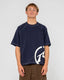 PABLO SHORT SLEEVE HEAVY TEE - RustyTTM3048-NAVY BLUE-S
