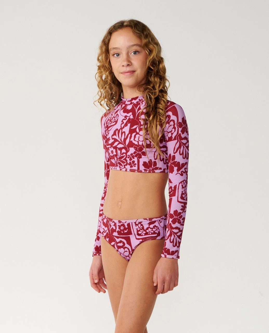 PACIFIC COAST LS SET - GIRL -Rip Curl044GSW-LILAC-8