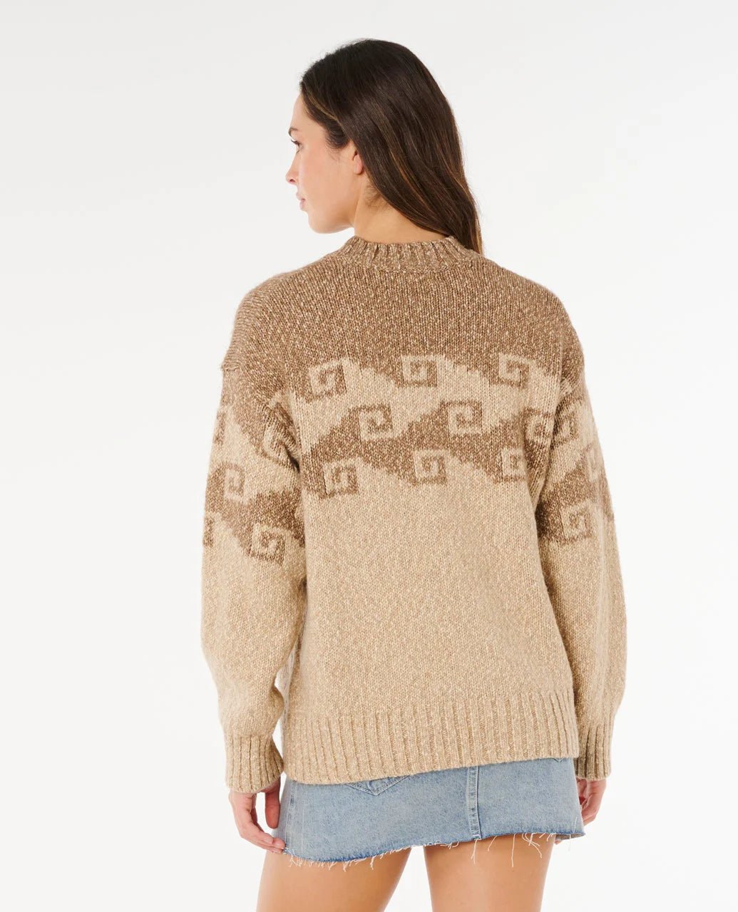 PACIFIC COAST SWEATER - Rip Curl03GWKN-BROWN-2XS