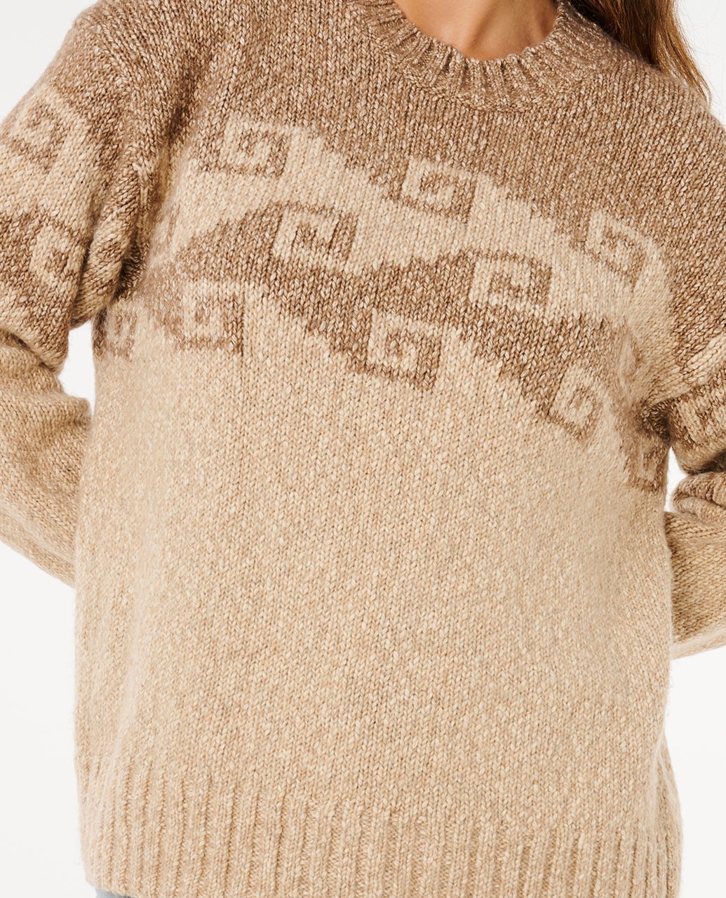 PACIFIC COAST SWEATER - Rip Curl03GWKN-BROWN-2XS