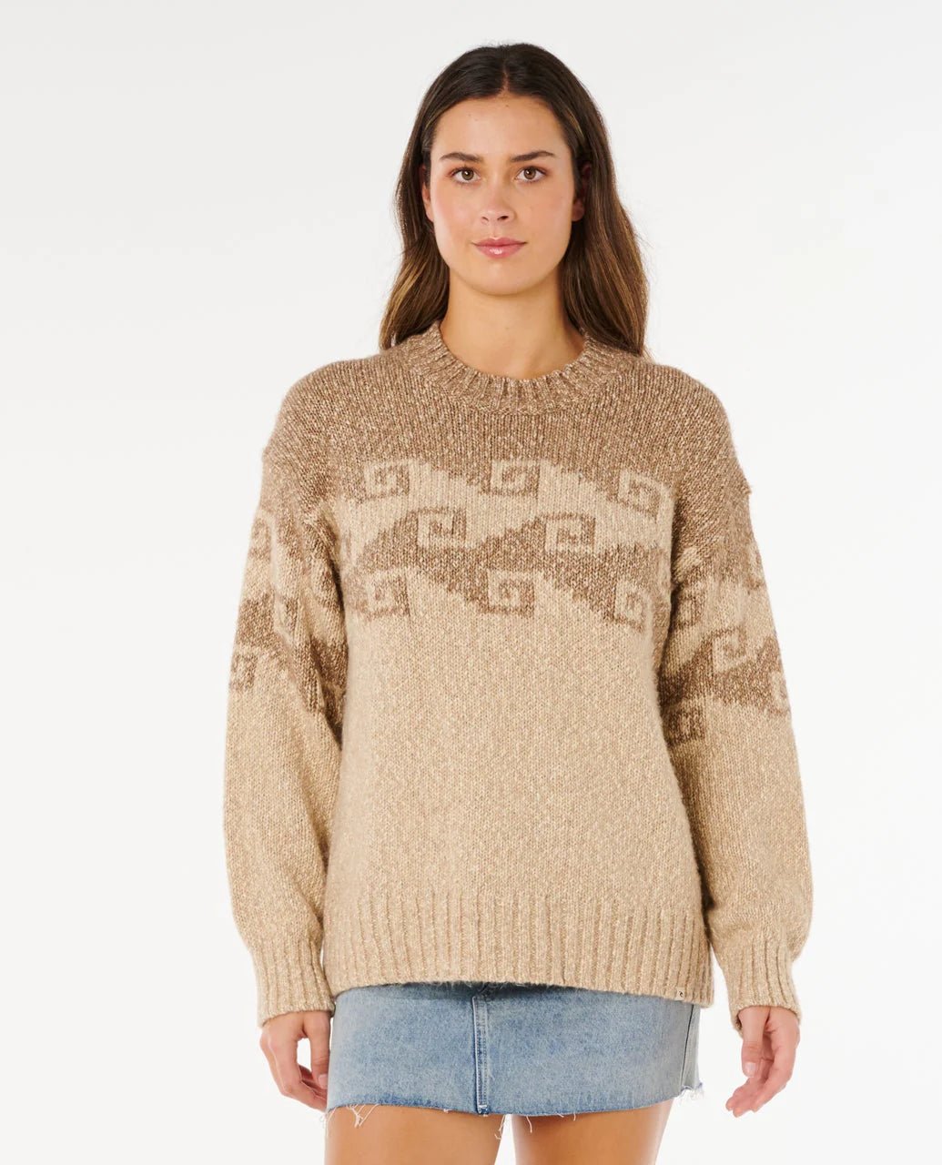 PACIFIC COAST SWEATER - Rip Curl03GWKN-BROWN-2XS