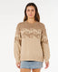 PACIFIC COAST SWEATER - Rip Curl03GWKN-BROWN-2XS