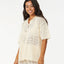 Pacific Dreams Crochet Shirt - Rip Curl037WSH - NATURAL - 2XS