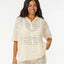 Pacific Dreams Crochet Shirt - Rip Curl037WSH - NATURAL - 2XS