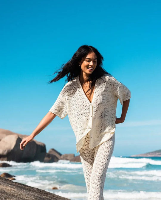 Pacific Dreams Crochet Shirt