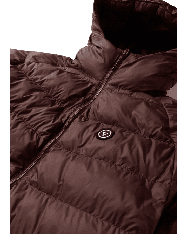 Pacific Packable Eco Puff Jacket - VisslaM7046PUF-Brick-S