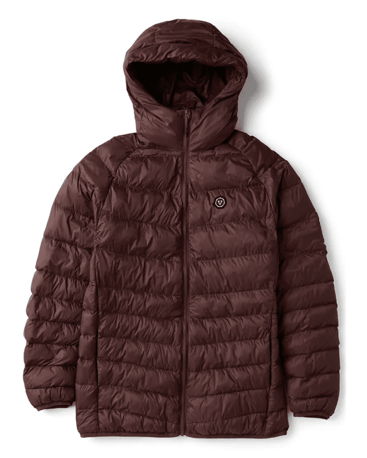 Pacific Packable Eco Puff Jacket - VisslaM7046PUF-Brick-S