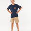 PACIFIC RINSE CIRCLE TEE - BOY - Rip Curl13NBTE-DARK NAVY-8