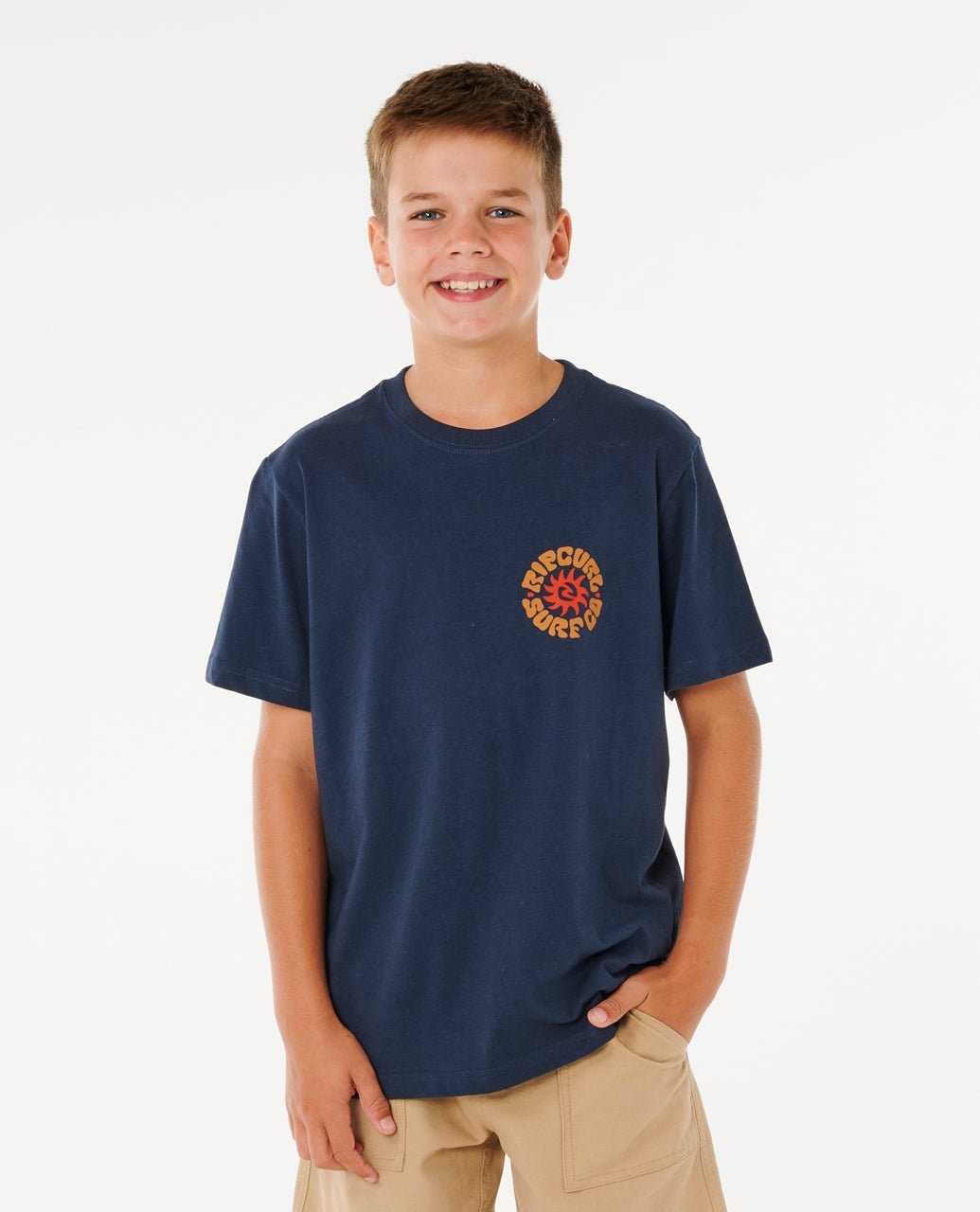 PACIFIC RINSE CIRCLE TEE - BOY - Rip Curl13NBTE-DARK NAVY-8